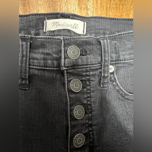 Madewell black skinny jeans- size 25 - Picture 2 of 8